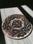 Декоративна металева тарілка, фото №2
