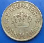 Дания 2 кроны 1926, фото №2
