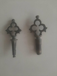 Two brass keys from the samovar faucet, photo number 3