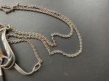 Necklace with pendant silver, photo number 10