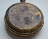 Pocket watch "Agate". Stopwatch. Diameter 5 cm. Not working. Arrow broken off, photo number 8