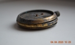 Pocket watch "Agate". Stopwatch. Diameter 5 cm. Not working. Arrow broken off, photo number 9