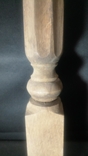 Balusters chiseled.Oak. 87 cm.*5.5*5.5 cm., photo number 7