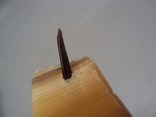 Figure: miniature, whisker, whale, sperm whale and bone, mammoth tusk, boat, sailboat 7x8.2 cm, weight 28 g, photo number 12