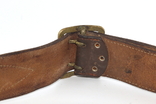 Belt Belt officer of the USSR Leather 1978., photo number 5