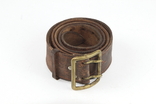 Belt Belt officer of the USSR Leather 1978., photo number 9