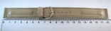 New Watch strap 18 mm. Leather. Beige color, photo number 13