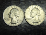 25 US cents 1988 (two varieties), photo number 2