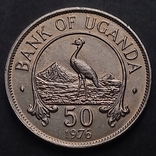 Уганда 50 центов 1976, фото №2