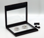 Presentation frame for coins "Mingt" / 200х180 / square, black, photo number 3