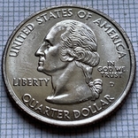 США 25 центів 2007 року Вашингтон (D), фото №3