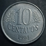 Бразилия 10 сентаво 1996, photo number 3