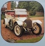 Открытка с изображением ретро автомобилей, новая с концертом в запайке, Англия - 16х11 см., photo number 5
