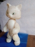 Белый кот с подвижными лапами и головой. На донорство. СССР., photo number 3
