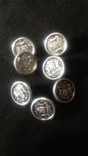 The buttons are aluminum. With the coat of arms., photo number 2