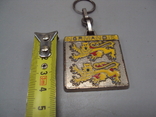 Keychain Normandie coat of arms lions Normandy France two lions metal length 8.3cm, photo number 4