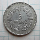 Франція 5 франків, 1947 "В" - Бомон-ле-Роже, photo number 6
