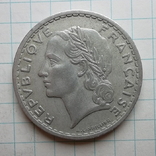 Франція 5 франків, 1947 "В" - Бомон-ле-Роже, photo number 7