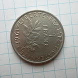 Франція 1 франк, 1967, photo number 3