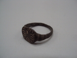 Бижутерия кольцо бронза размер 16, фото №3