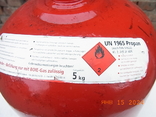 Балон Газовий BOIE на 6,5 кг №- 9 47х23 см з Німеччини, фото №5