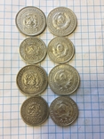 Срібні монети 8шт., photo number 4
