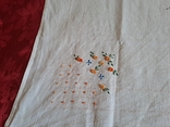 Tablecloth embroidered linen, photo number 4