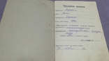 Трудовая книжка 1938г +2марки., фото №5