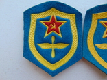 Soviet chevrons of the USSR Air Force. 3 Varieties by stars, photo number 3