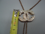 Costume jewelry necklace Chanel chain and pendant Chanel beads length adjustable, photo number 4