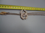Costume jewelry necklace Chanel chain and pendant Chanel beads length adjustable, photo number 11