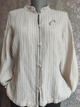 Orvis branded shirt jacket linen, photo number 2