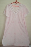 MarksSpenser Красивая и нежная ночнушка розовая с кружевом и вышивкой UK16-18, photo number 6