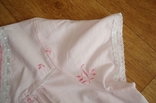 MarksSpenser Красивая и нежная ночнушка розовая с кружевом и вышивкой UK16-18, фото №8
