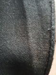 Винтаж чёрный платок штапель, 84/77 см, фото №6