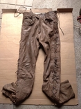 Кожаные женские плотные брюки размер 48, photo number 8