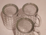 Beer glasses of the USSR. SAZ. 3 pieces., photo number 6