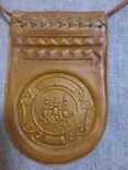 Charm Amulet Pendant Glory to Ukraine! Glory to the heroes! Chernihiv Leather Embossing, photo number 5
