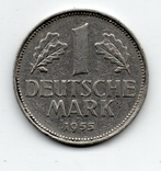 1 mark 1955 F. Germany, photo number 2