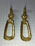 Earrings with stones, photo number 3