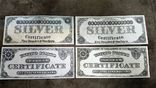 Качественные копии банкнот США c В/З Серебряный доллар 1878-1880 год., фото №9