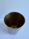 Стопка стакан серебро 875 клеймо ЮТФ 1950-1952 гг., фото №6