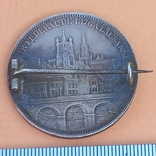 Brooch of 5 franc coin Switzerland "Shooting Festival in Lausanne 1876", silver, photo number 6