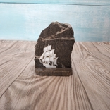 Plaque made of stone "Sailboat", photo number 2