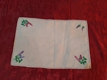Embroidered lilac napkin, photo number 2