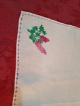 Embroidered lilac napkin, photo number 5