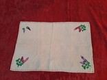 Embroidered lilac napkin, photo number 6