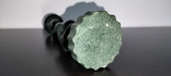 Candlestick "Bear". Green stone., photo number 6