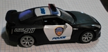 Машинку Kismart NISSAN GT-R 2009 R35 POLICE, фото №5