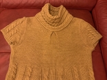 Платье вязаное, Италия, шерсть, мохер, р.XS/S, фото №3